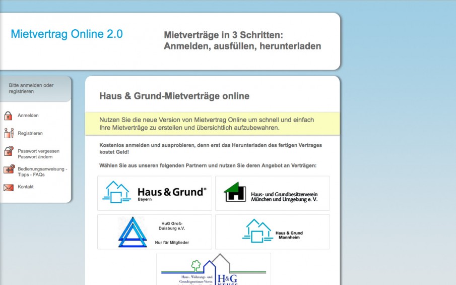 mietvertrag